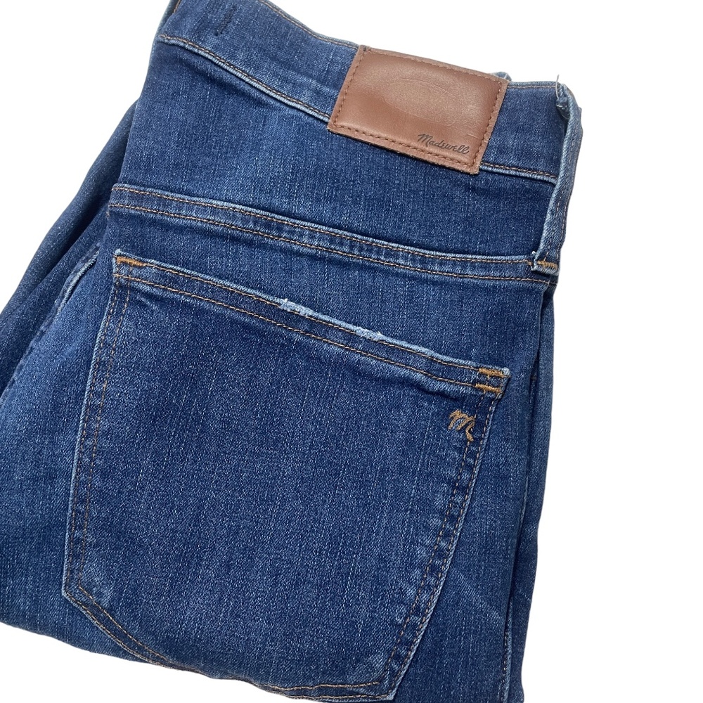 Madewell 28 Button fly 10" High Rise Skinny Pockets